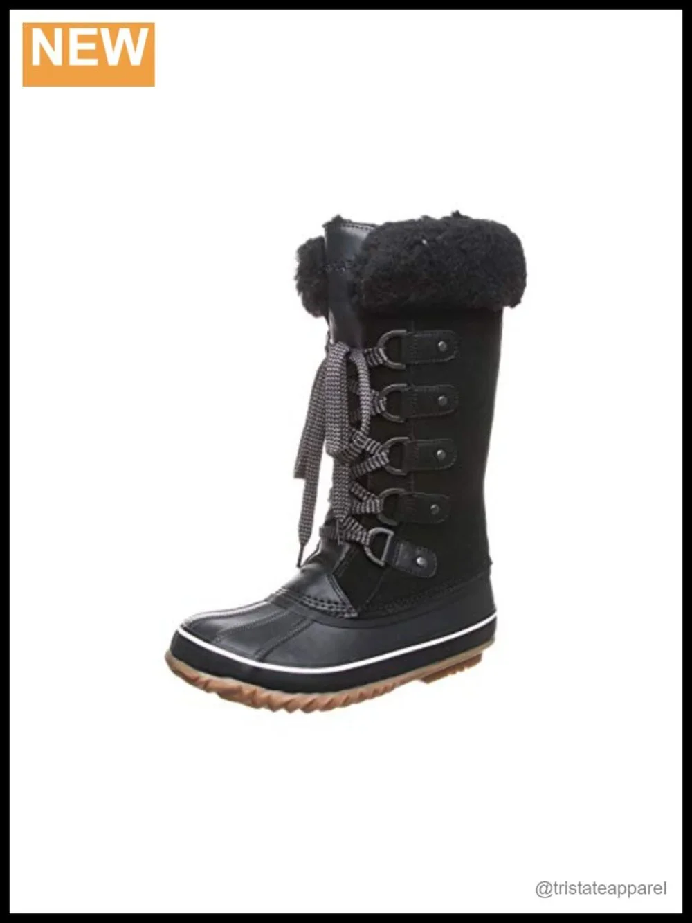 Bearpaw Women's Denali Snow Boots, Waterproof Suede Leather, 200g Insulation,